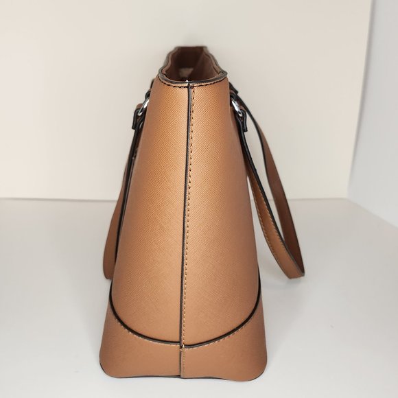 Guess Rothenberg Tote with Coin Purse, Color Cognac - NWT - Picture 4 of 8